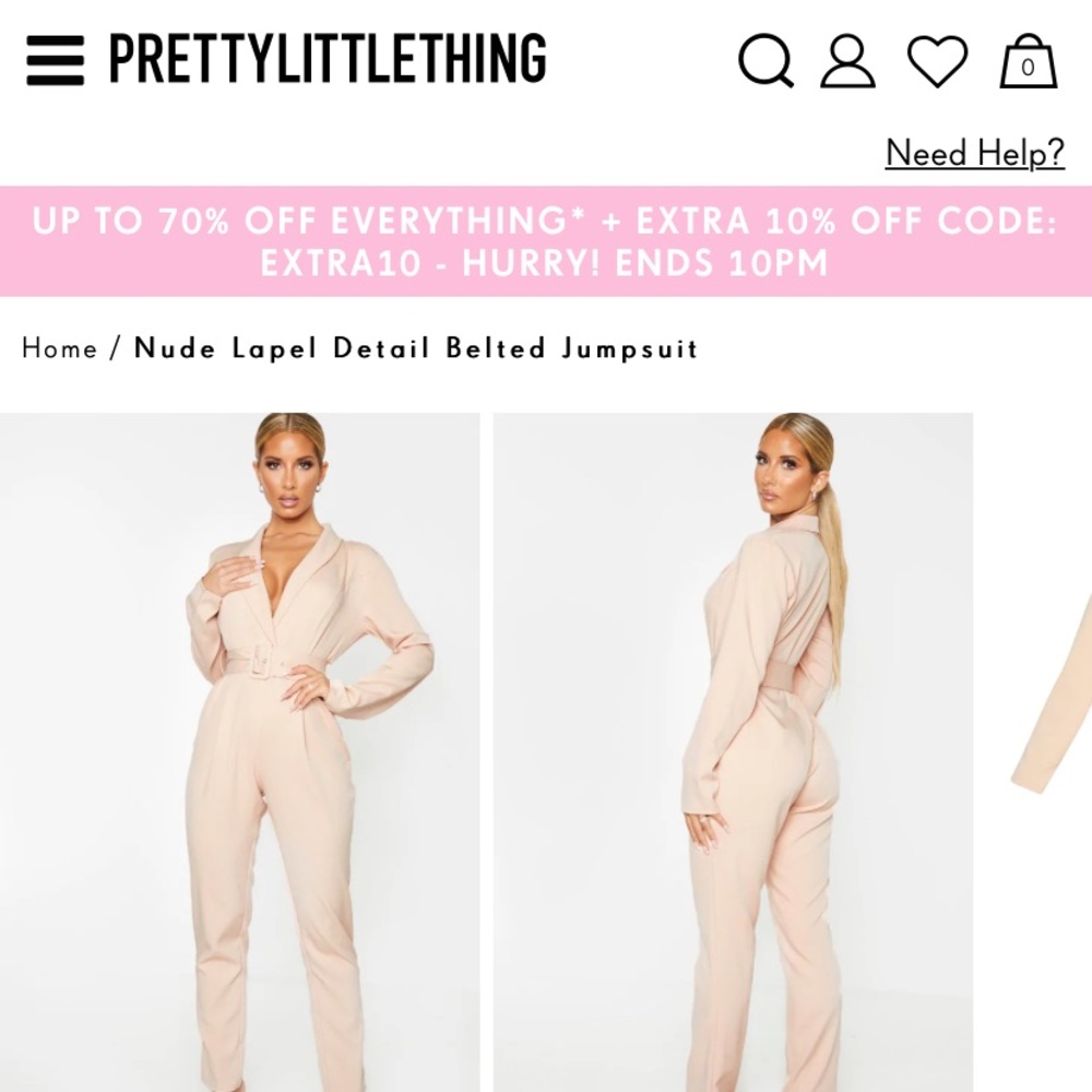 Pretty little thing jumpsuit